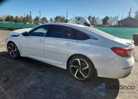 2022 Honda Accord Sport z USA, uszkodzony, nr VIN 1HGCV2F38NA020818
